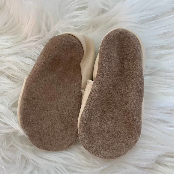 Baby Robeez Shoes 0-6 Months Giraffe Green Beige - Picture 5 of 8